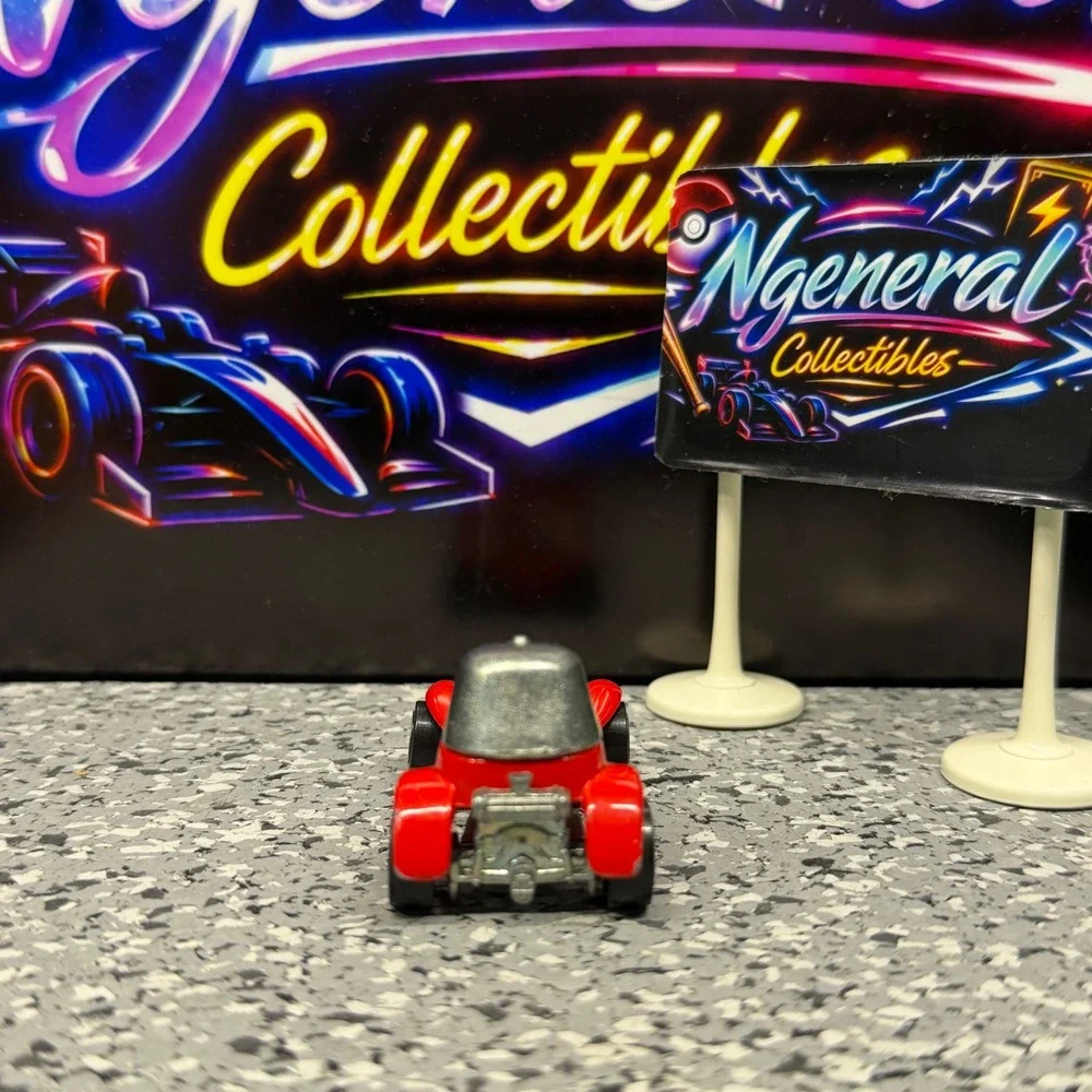 Hot Wheels Vintage Series Red Baron Red Diecast Car 1993 Mattel B23 Thailand